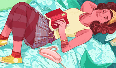 Illustration by Jillian Tamaki 