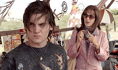 Bree (Felicity Huffman) and her son Toby (Kevin Zegers) in Transamerica. Courtesy Alliance Atlantis.