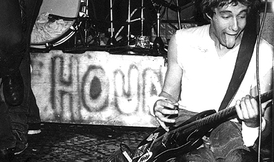 Dave Gregg of Vancouver punk band DOA in 1981. Photo by Bev Davies.