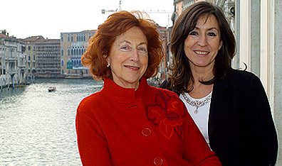 The new guard: María de Corral and Rosa Martínez, curators of the 51st Venice Biennale. Photo Giorgio Zucchiatti. Courtesy Fondazione La Biennale di Venezia.