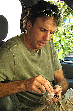 One for the road: Doug Wilson (Kevin Nealon) preps a bowl. Courtesy Showcase Television.