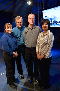 The panel of expert judges from Canada's Worst Driver.  Courtesy Discovery Channel.