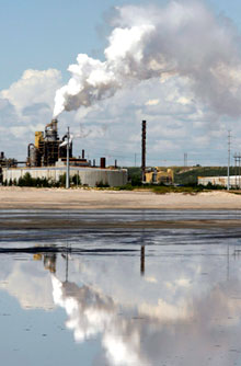Syncrude's tailings pond