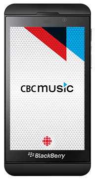 CBC Music for Blackberry 10