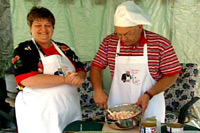 Geraldine Glencross and Kevin Gallant